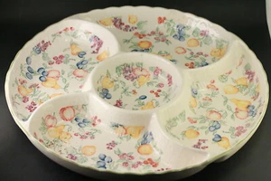 Della Robbia Fruit By Andrea Horderves Plate 13 Inch - Picture 1 of 4