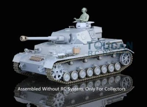 1:16 Heng Long Plastic German IV F2 Static Tank Model 3859 Ornament Collection - Picture 1 of 6