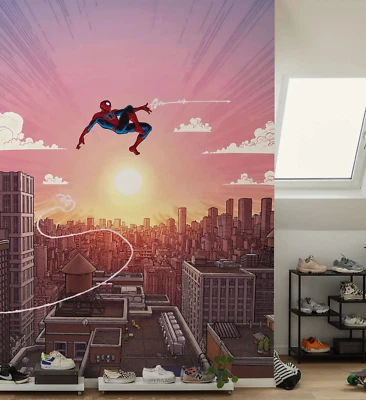 Spider-Man WALL MURAL 78x110 inch children bedroom licensed photo wallpaper - Image 1 of 4