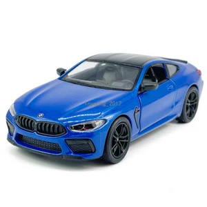 Modellino auto 1:38 BMW M8 Competition lega di zinco giocattolo per ragazzi blu - Foto 1 di 12