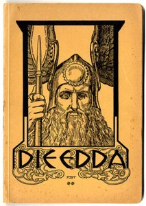 Germanen Götter Sagen der Edda illustriert Franz Stassen Kunst Grafik Buch 1919 - Bild 1 von 4