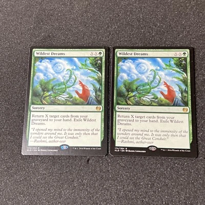 Wildest Dreams Magic The Gathering Mtg Kaladesh Card 2 - Image 1 of 4