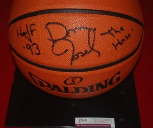DAN ISSEL DENVER NUGGETS HOF 93 THE HORSE signed Basketball JSA COA WA199717 - Picture 1 of 4