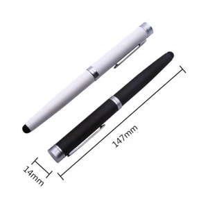 PENNA SFERA USB 32GB PENDRIVE BIRO NERO o BIANCO PEN in METALLO MEMORIA 32 GB - Picture 1 of 3