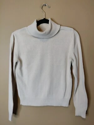 Sonoma women's XS turtleneck sweater tan color long sleeves - Image 1 of 4