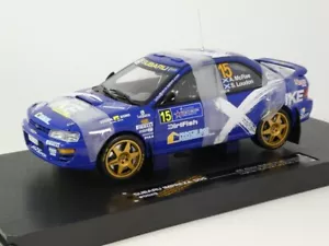 Sunstar Subaru Impreza 555 #15 McRae Logiman Mithycal Cars Rally 2023 1/18 5529 - Foto 1 di 2