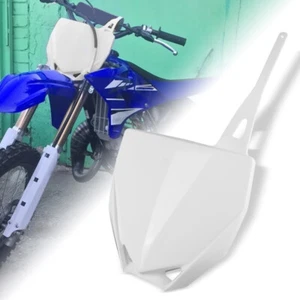 Front Number Plate White Yamaha YZ65 2019 YA04869046 for Yamaha YZ85/YZ65 - Picture 1 of 9