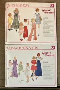 KONVOLUT 2 Vintage 70er Jahre kreative Muster Anleitungshefte HOSEN OBERTEILE JUNGE - Bild 1 von 3