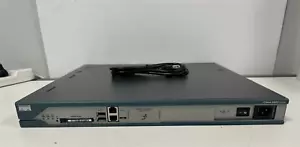 Cisco 2811 Integrated Services Router CISCO2811-AC-IP V09 w/ POWER CABLE #N175 - Picture 1 of 5