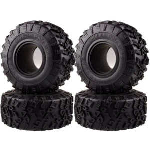 4PC 2.2" RC 1/10 Climbing Rock Crawler 132MM Tyre Tires For RR10 Wraith TRX4 KM2 - Picture 1 of 4