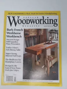 Popular Woodworking Magazine August 2010 French Horse Workbench - Picture 1 of 5