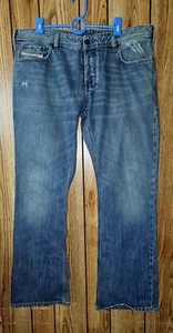Jeans Diesel Zathan Regula Bootcut Botón Mosca 38x32 - Imagen 1 de 4