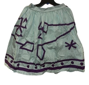 Disney Parks Her Universe Dress Shop Mad Tea Party Skirt Alice In Wonderland M - Picture 1 of 4