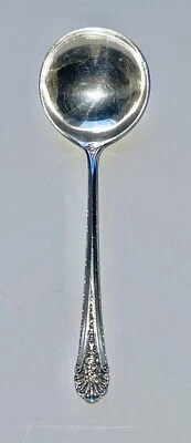 "Towle Royal Windsor 1935 Sterling Boullion cuenco redondo cuchara sopera 5-1/8""" Foto 1 de 4