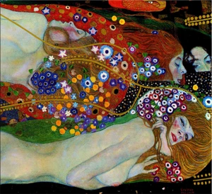 TIME4BILD GUSTAV KLIMT Serpientes de agua II IMÁGENES LIENZO REPRODUCCIÓN Calidad - Imagen 1 de 5