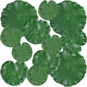 Have one to sell? Sell now Share 12Pcs Lily Pads for Ponds, Artificial Floating - Picture 1 of 11