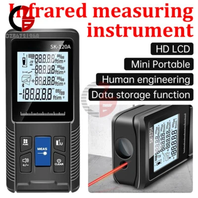 40M/50M Laser Distance Meter High Precision Handheld Digital Area Volume Measure - Image 1 of 4