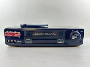 Sharp VHS VCR VC MH71 HI-FI 6 HEAD Player Recorder Multi System - Picture 1 of 5