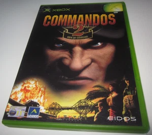 COMMANDOS 2 MEN OF COURAGE-MICROSOFT XBOX CLASSIC-PAL-ITALIANO-COMPLETO-RARO - Imagen 1 de 5