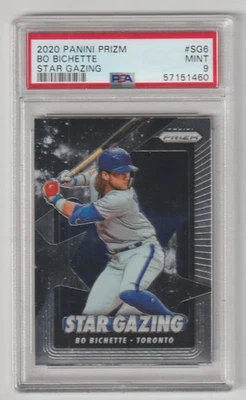 2020 Panini Prizm #SG6 Bo Bichette - Star Gazing PSA 9 - Image 1 of 2