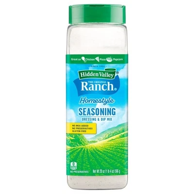 Hidden Valley Ranch Seasoning & Salad Dressing Powder Mix 20 oz - 1 .25 LB Large - Image 1 of 4