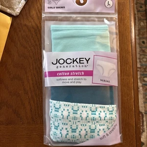 Jockey Generation Girls Seamfree Microfiber Bikini Underwear Large 10-12 3 Pack - Picture 1 of 6