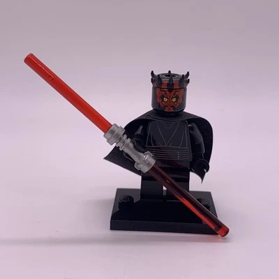LEGO Minifigura - Darth Maul (Cuernos y Capa) (sw0323) Star Wars Fantasma Sith  Foto 1 de 4