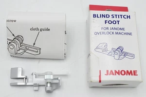 Janome Blindhem Serger Foot #200203104 Janome Overlock Necchi Pfaff - Open Box - Picture 1 of 6