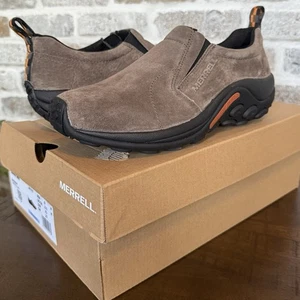 Merrell Jungle Moc Herren J60787 Herren Größe 9M Gunsmoke Slipper NEU mit Karton - Bild 1 von 14