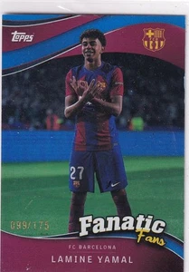 2024 Barcelona Team Set No. FF-4 Lamine Yamal Fanatic Fans Blue 99/175 - Bild 1 von 2