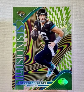 2024 Illusions Trevor Lawrence #13 - Illusionists Green - Picture 1 of 2