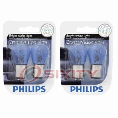 2 bombillas de luz de señal de giro trasera Philips para Oldsmobile 88 98 Achieva vy Foto 1 de 4