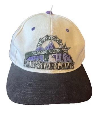 Men's Vintage 90's Starter 1998 MLB All Star Game Colorado Rockies Snapback Hat - Image 1 of 4