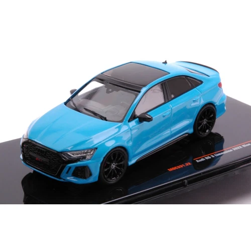 AUDI RS3 2022 BLUE 1:43 Ixo Model Auto Stradali Modellino Nuovo - Immagine 1 di 1