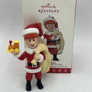 Hallmark 2017 Santa Claus Is Comin to Town Kris Kringle Christmas Ornament - Picture 1 of 13