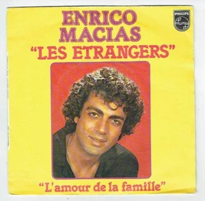 Enrico Macias Vinyl 45 RPM 7 " All Overseas - LOVE Family - Philips 6172184 - Picture 1 of 2
