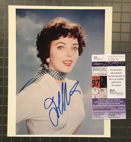 Joan Collins Signed 8x10 Photo AUTO Autographed JSA COA Actress  Dynasty Star Tr Cover