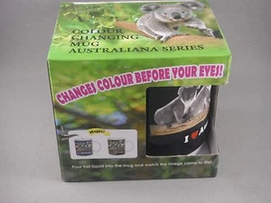 Colour Changing Mugs - Koala, Kangaroo, Dinosaur and Unicorn - Picture 1 of 26