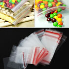 Clear Plastic Bag Grip Self Seal Resealable Packing Bags