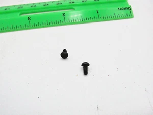 Lionel 4-40 x 3/16" RH Screw - Blackened, 10 pieces, NOS, Original Lionel, EXC - Picture 1 of 3