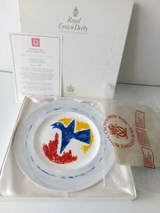 Vintage Royal Crown Derby Collector Plate "Migrant Bird" No:248 Josef Herman - - Picture 1 of 6
