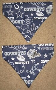 Dallas Cowboys Dog Bandana - 2 designs - 5 sizes XS - XL