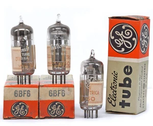 ONE 6BF6 GE NOS Tubo Lámpara TSF Tubo ೵ഀ 真空管 电子管 Válvula Valvola - Imagen 1 de 2