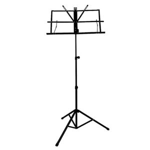 Portable Music Stand 2 in 1 Dual Use Folding Sheet Music Stand Desktop Book6713