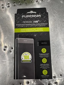iPhone 16 Tempered Glass Screen Protector 2024 Pure Gear Steel 360 - Zdjęcie 1 z 1