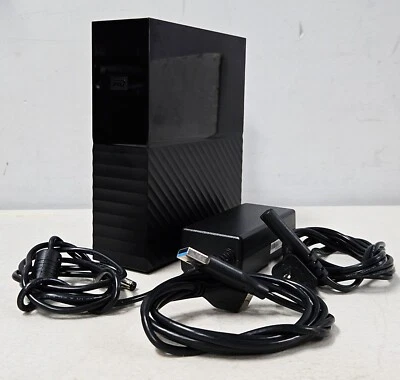 WD Western Digital My Book 10TB USB 3.0 External Hard Disk WDBBGB0100HBK-NA - Image 1 of 4