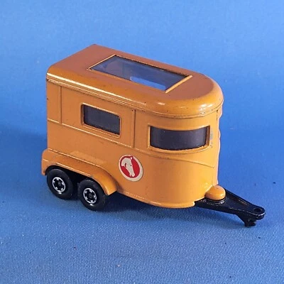 MATCHBOX ORANGE PONY TRAILER MB43-A4 LOOSE - Image 1 of 4