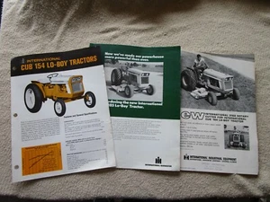 Original Brochures for International Harvester CUB Tractors - Picture 1 of 10
