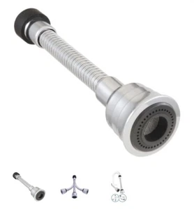 (10) LDR 500 2184BK 360-DEGREE SWIVEL KITCHEN SINK FAUCET AERATOR, SINK SPRAYERS - Picture 1 of 3