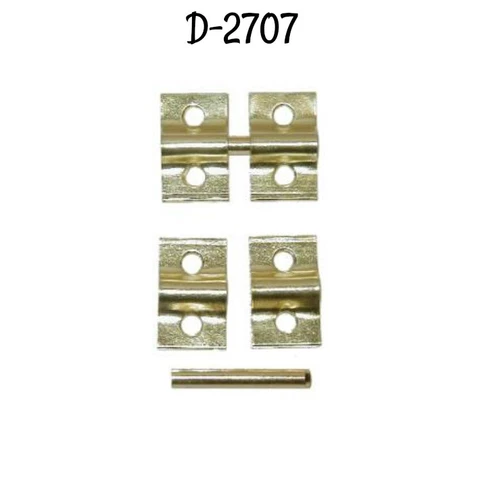 Brass Plated Steel REAR MOUNT MIRROR SUPPORTS Antique Style Cover